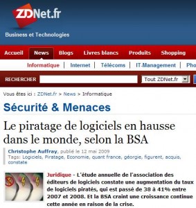 Sur ZDnet